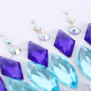 

1pc 16.5x12.5cm Women Bra Breast Pasties Adhesive Stickers Accessories Crystal Bra Stickers