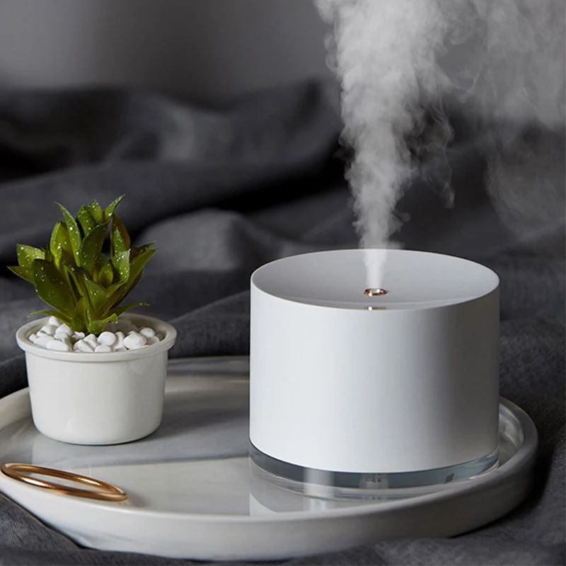 Rechargeable Usb Portable Air Humidifier Wireless Electric Humidifiers Diffuser Cool Mist Maker Night Lamp Purification For Home