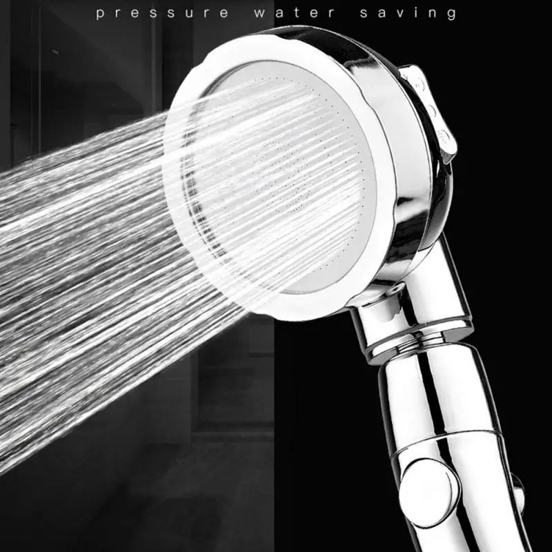Ortable 360 Degrees Rotating Showerhead Three Mode Pressurized Shower Head Stainless Steel Shower Head Shower Head Set