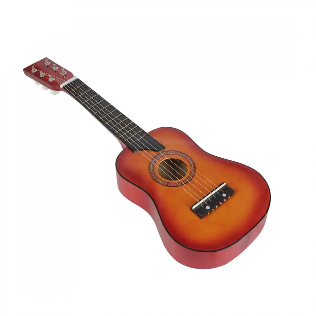 Гитара 23/25 дюймов Акустическая гитара из липы с сумкой pick Струны для детей и начинающих Музыкальные инструменты