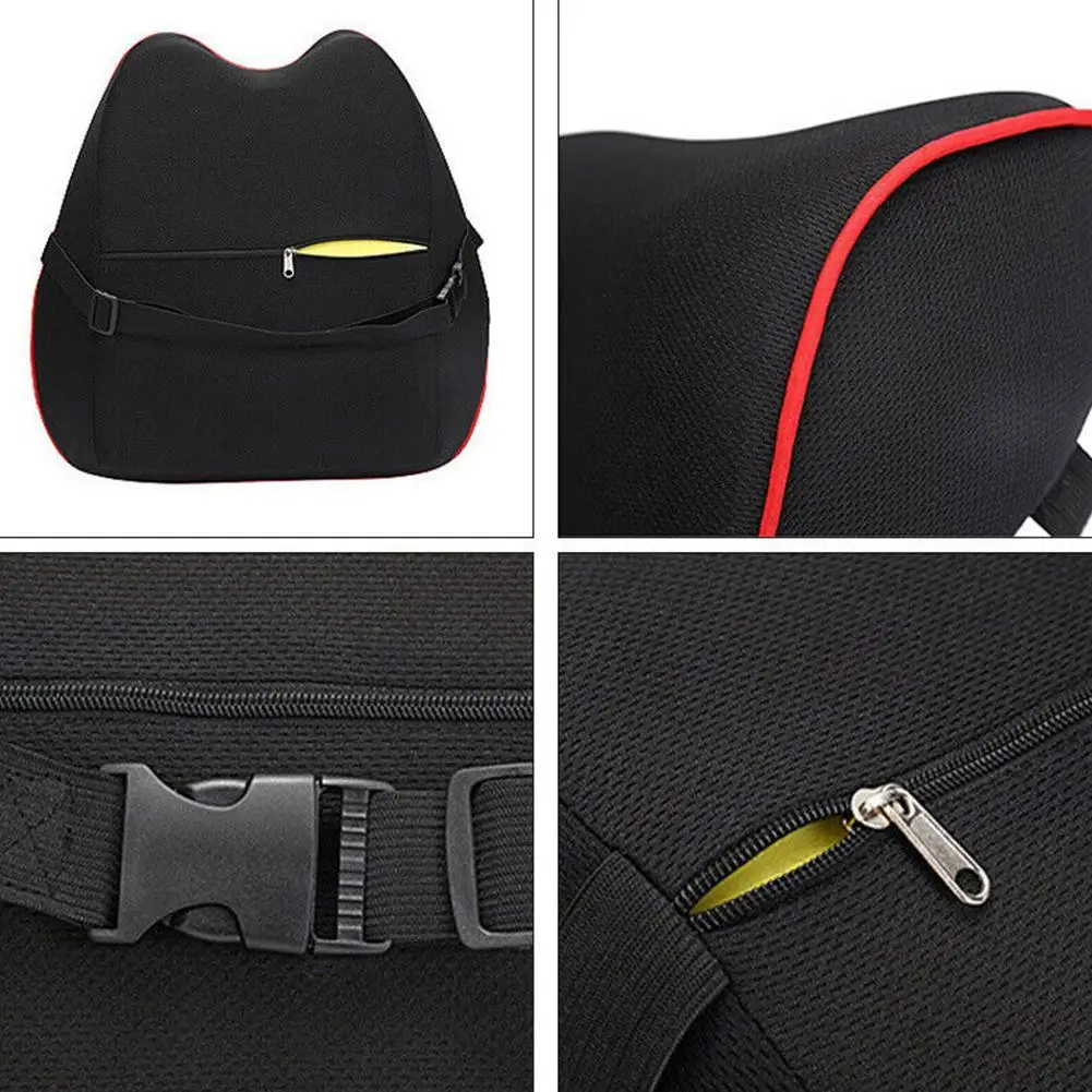 Car Pillow Cozy Seat Headrest Pillow Memory Cotton Travel Seat Protector Auto Support Neck Head Cushion Rest Car Accessorie