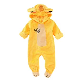 

Baby Clothes Autumn Baby Girl Boy Casual Hoodie Romper Infant Cartoon Print Long Sleeve Children Bodysuit Jumpsuit Outfits new