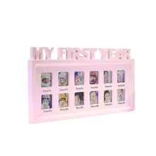 Best Offers Creative DIY 0-12 Month Baby "MY FIRST YEAR" Pictures Display Plastic Photo Frame Souvenirs Commemorate Kids Growing Memory Gift Best Offers Creative DIY 0-12 Month Baby "MY FIRST YEAR" Pictures Display Plastic Photo Frame Souvenirs Commemorate Kids Growing Memory Gift