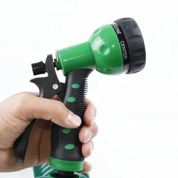 

Green Outdoor Lawn Garden Yard Irrigation Watering 15M/ 50 FT Coil Water Hose Y1