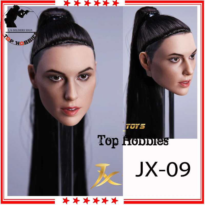 чудо женщина | f супер девочка куклы JXtoys JX 09 1/6 Gal Gadot Gergardo черная голова Testa лепить