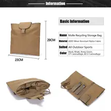 Хоббилан открытый большой емкости и прочный Molle переработка сумка для хранения на открытом воздухе многофункциональная упаковка журнал дампа сумка