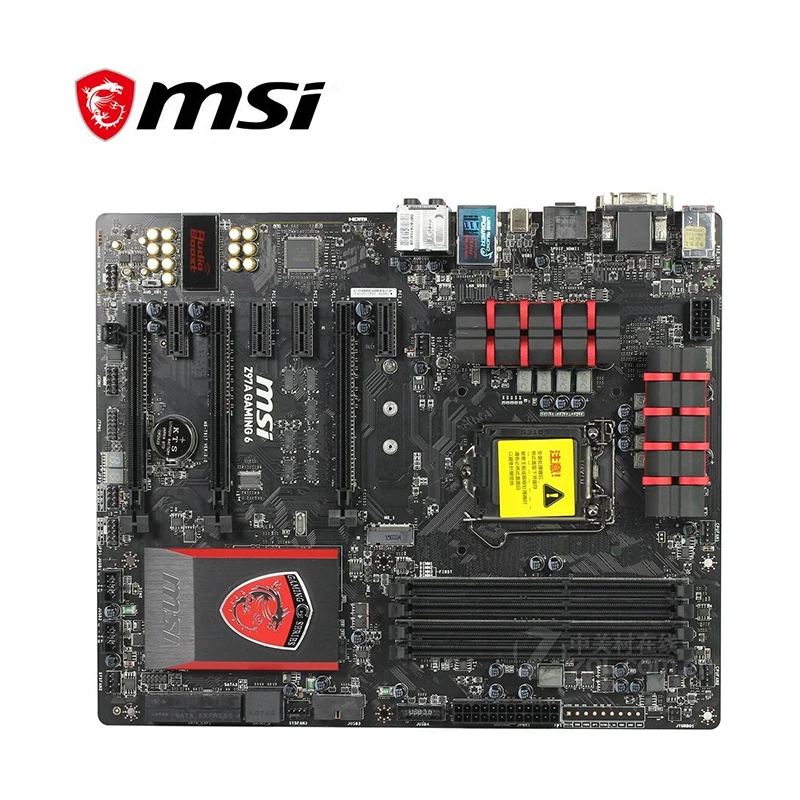 Материнская плата для MSI Z97A GAMING 6 LGA 1150 DDR3 Intel Z97 Z97M десктопная материнская SATA III USB3.0
