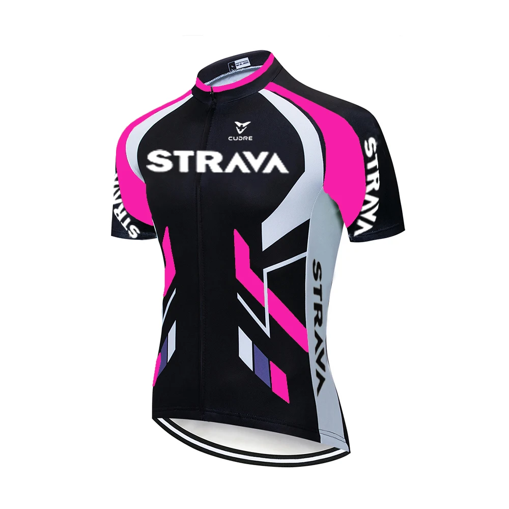 Новинка 2020 Мужская велосипедная Джерси Strava топы с коротким рукавом рубашка для