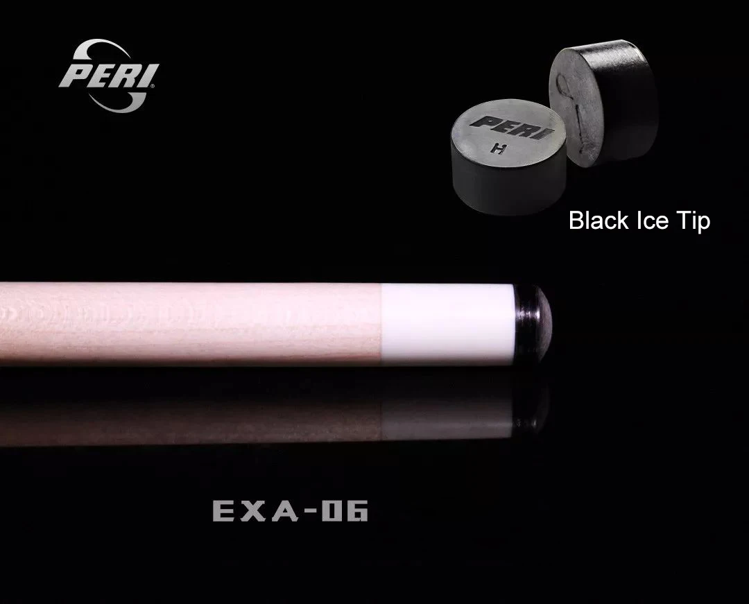 PERI EXA-06 кий для бассейна эргономичный дизайн лиственных пород канадский бильярдный кий из клена 12,75 мм черный ледяной наконечник профессиональный бильярдный комплект