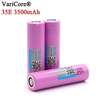 

2PCS/lot VariCore 100% Original 18650-35E 3500mAh 8A Max 13A Discharge Power Battery 3.7V For Flashlight batteries