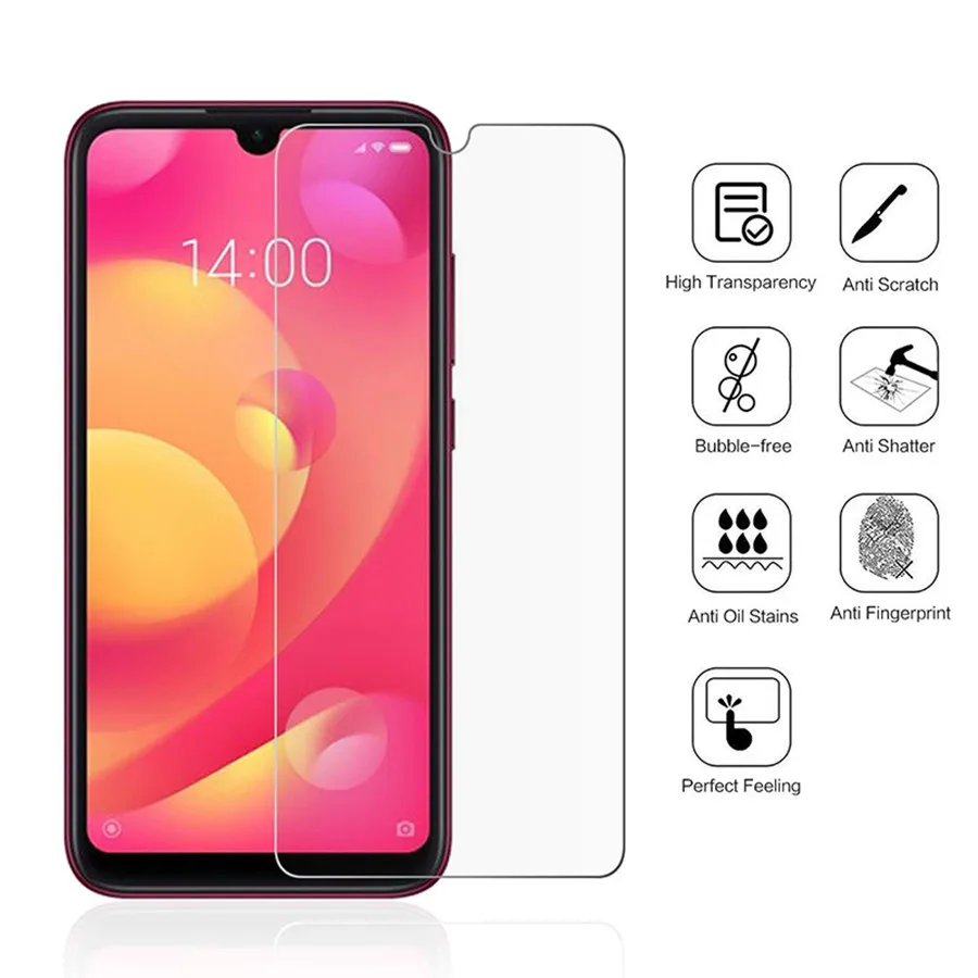 

Safety Tempered Glass on xiomi Redmi Note8 pro xiomi redmi note 7 6 5 pro Screen Protector on for redmi7a 6a 7 a 6 a Glass Film