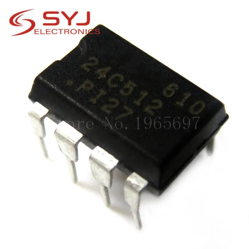 1 шт./лот AT24C512PI27 AT24C512 24C512 DIP 8 в наличии|dip-8| |