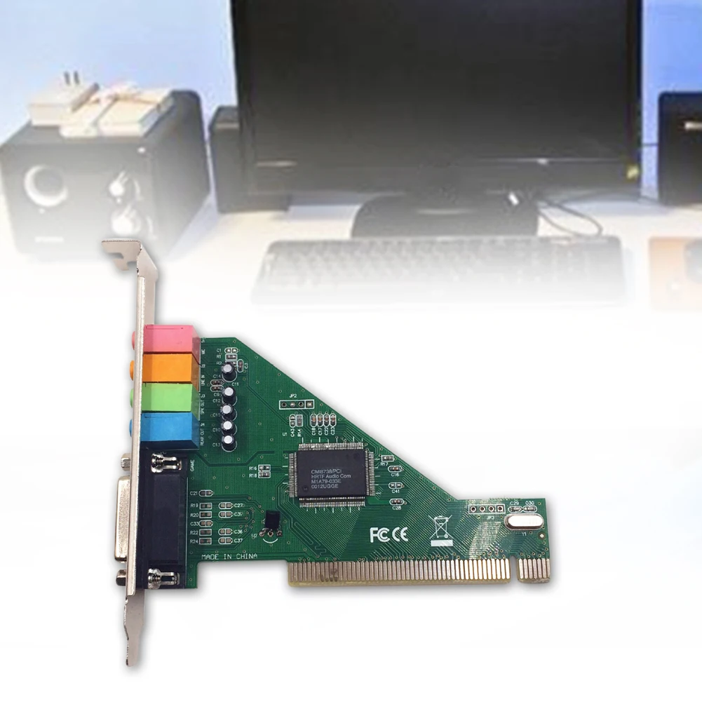 4.1CH CMI8738 с драйвером CD PCI порт электронный настольный ПК чипсет компьютер DLS аудио