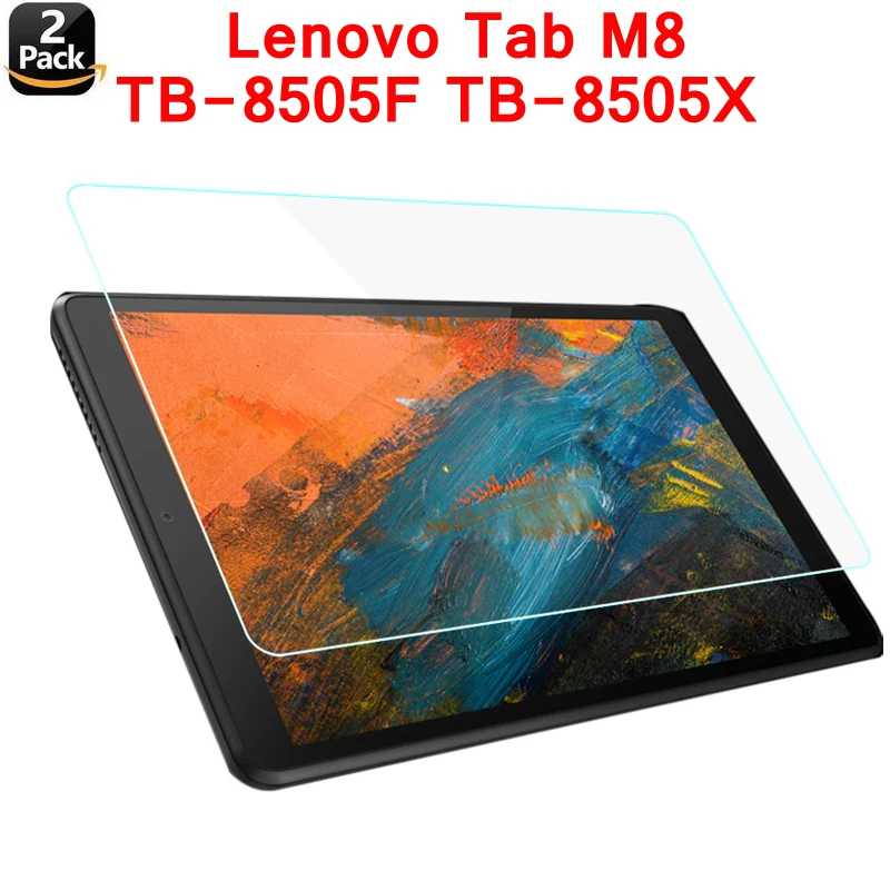 2Pcs Tempered Glass for Lenovo Tab M8 Tb 8505f Tb 8505f Screen