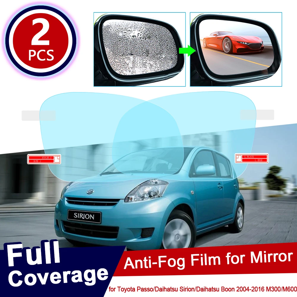 Зеркальная защитная пленка для Toyota Passo Daihatsu Sirion Boon M300 M600 300 600 2004 ~ 2016