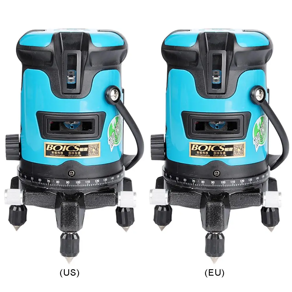 

2 Lines 3D Green Laser Level Infrared Vertical Horizontal Self-leveling Tool ABS Plastic Shell 520 OSRAM 10MW 24x24x18cm
