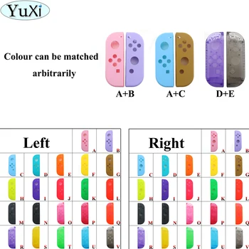 

YuXi For Nintend Switch NS Joy Con Replacement Housing Shell Cover for NX JoyCons Controller Joystick Housing Shell Case