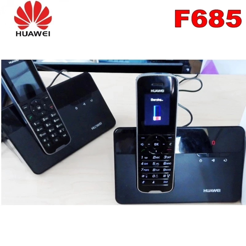 Лот из 10 шт. Huawei F685 GSM WCDMA DECT телефон фиксированный клетчатый Сигнализация