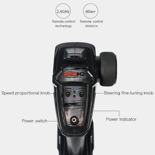 RC Car 50km/h High Speed 4WD Racing Truck Cars Crawler Big Foot Off Road Remote Control Drift Quality Toy for Kids Gift Boys 5