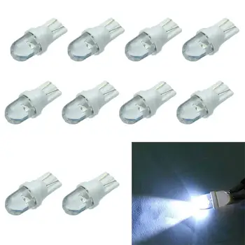 

10Pcs 12V 5W 194 6500K 158 168 Car Auto Interior Light Ceiling Reading Lamp