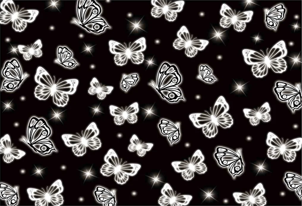 Early 2000s Photography Backdrop Black Glitter Butterfly Photo Background  Vintage Old School Glamour Shot 80s 90s Birthday Party _ - AliExpress Mobile
