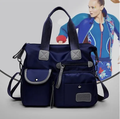 JIULIN, новинка, женская модная Водонепроницаемая оксфордская сумка, Повседневная нейлоновая сумка на плечо, сумка для мам, Большая вместительная Холщовая Сумка