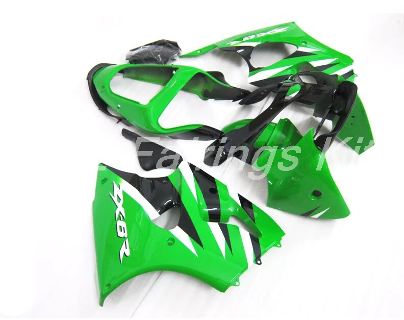 ABS Полный Обтекатель подходит для Kawasaki ZX6R 2000 2001 2002 мотоцикл Обтекатели ZX-6R 00 01 02 ниндзя 636 крутой стиль