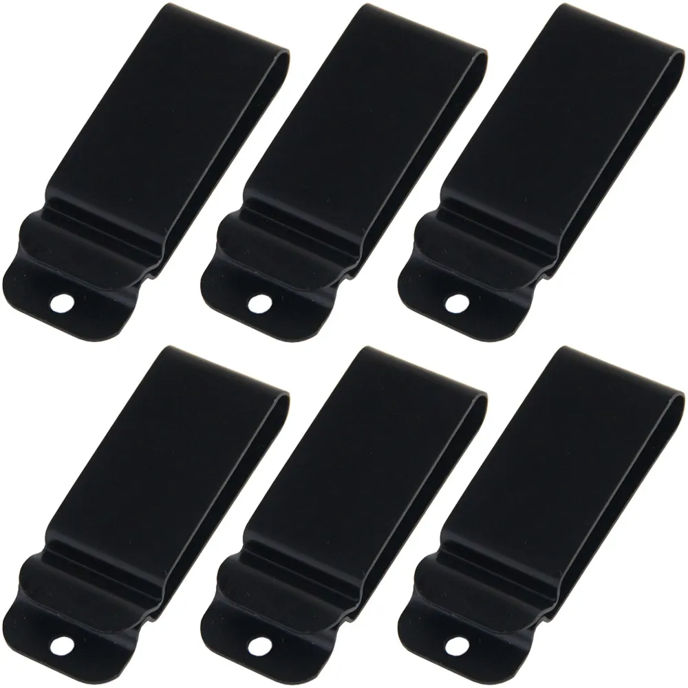 Kydex Knife Sheath Belt Clip Manganese Steel Sheath Clamp Loop Set