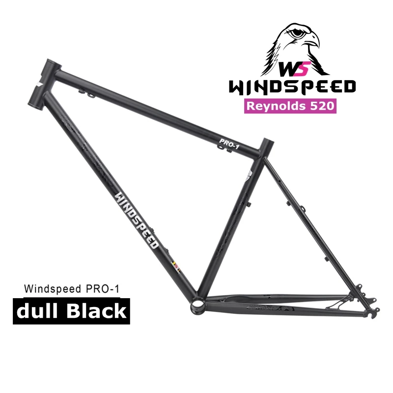 DARKROCK Windspeed PRO 1 MTB Cr Mo frame 26'' Reynolds 520 Steel
