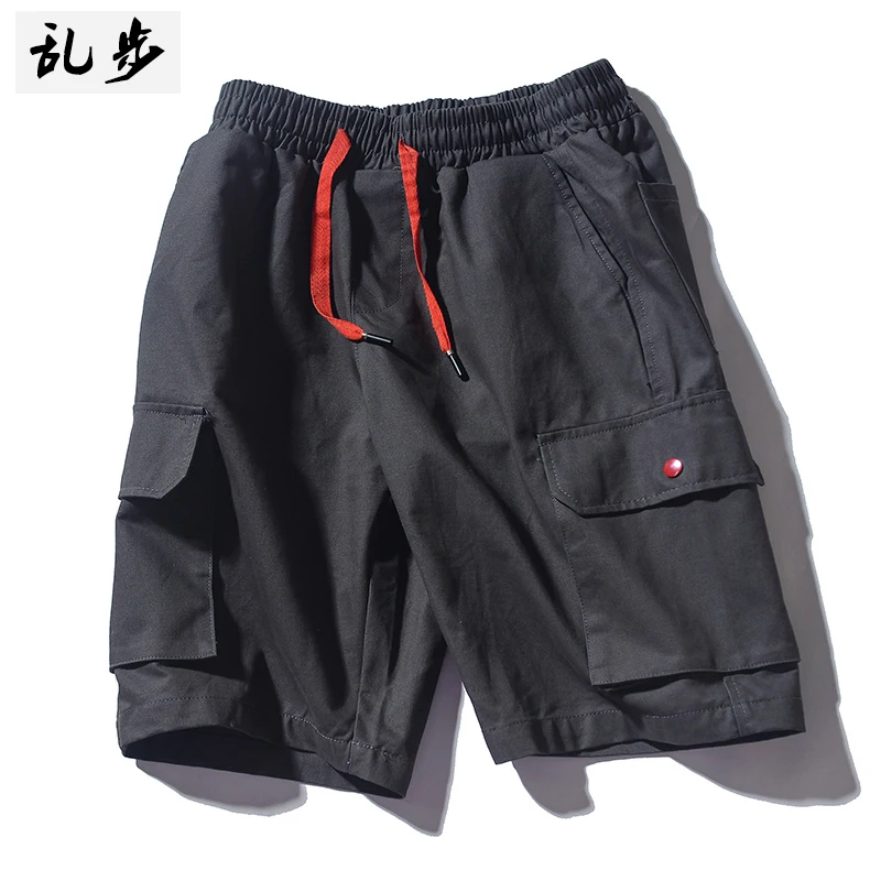 Летние военные мужские мешковатые с несколькими карманами военные на молнии карго шорты бриджи мужские длинные армейские; зеленого цвета; для мужчин тактические шорты CC50DK27