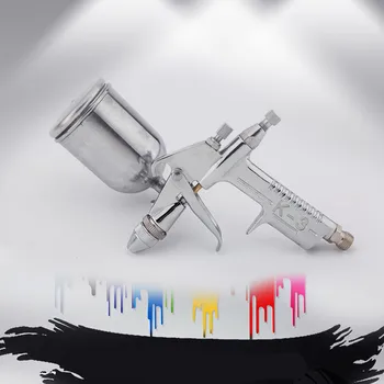 

Professional Spray Gun Pneumatic 200ML Airbrush Sprayer Alloy Painting Atomizer Tool With Hopper For Painting Cars