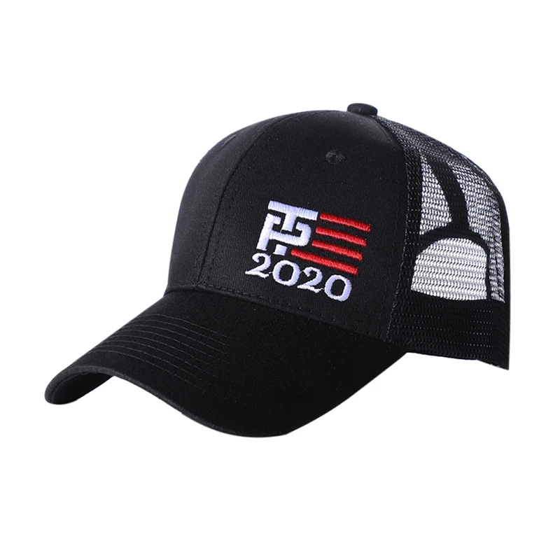 Black 2020 Модная брендовая бейсбольная кепка, уличная бейсбольная кепка, дышащая мужская и женская бейсболка, хип-хоп сетчатая Кепка с вышивкой,, Pro - Цвет: Black 2020