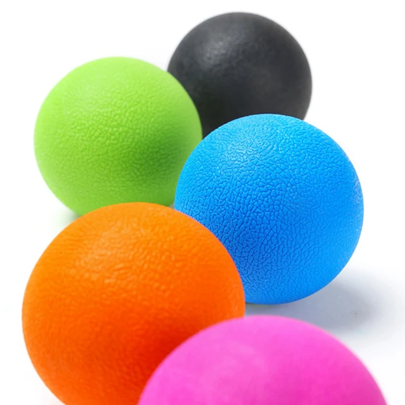 

TPE Fascia Ball Lacrosse Muscle Relaxation Exercise Sports Fitness Yoga Peanut Massage Ball Trigger Point Stress Pain Relief