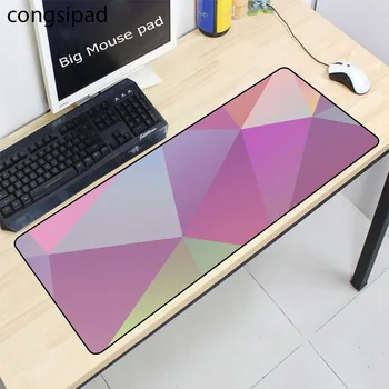 

Congsipad 600x300/700x300/800x300/900x400mm Marble Color Lock mouse pad Large Edge computer keyboard mat Mousepad