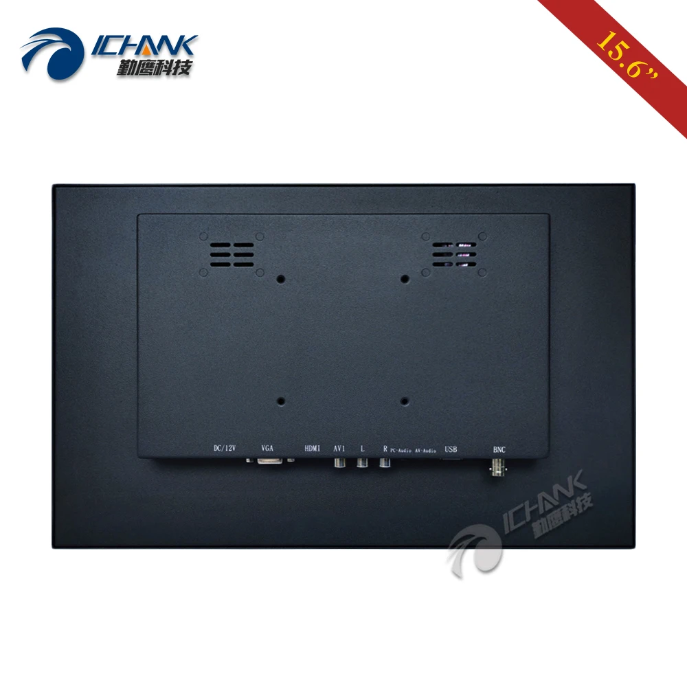 ZB156TN 591/15 6 дюйма 1366x768 16:9 AV BNC VGA HDMI USB металлический чехол с пультом дистанционного