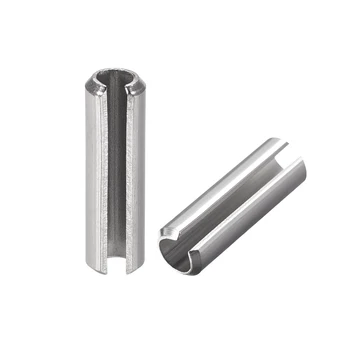 

uxcell M5 x 18mm 304 Stainless Steel Split Spring Roll Dowel Pins Plain Finish 50Pcs