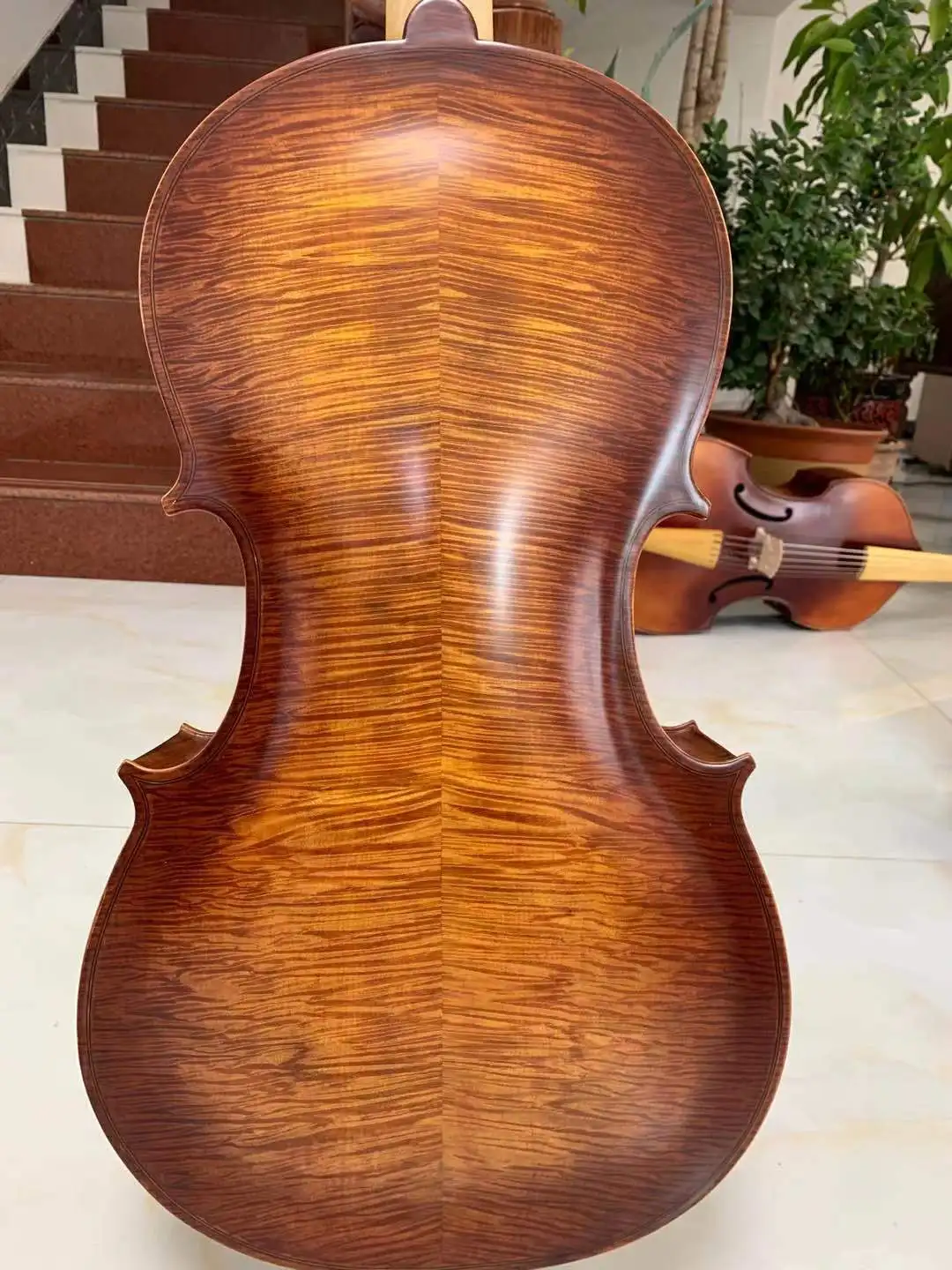 6 strings 23"(1/4) Cello SONG Brand Maestro"arpeggione", big and powerful sound #14960