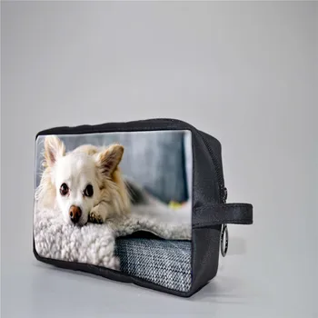

Women Mini Suitcase Shape Shoulder Bags Women Bump Shape Handbag Female Makeup Storage Bag Waterproof Washing Mini Luggage Bag