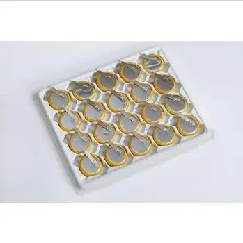 

3v cr 2025 Lithium Manganese button with tags leading wires cells cr2025 for Car remote control calculadora wholesale