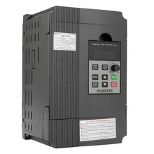 AT1-2200S VFD Частотный регулятор скорости 2.2KW 12A 220V AC Мотор привод однофазный в трехфазный инвертор переменного тока