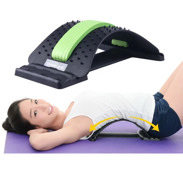 

Back Stretch Massager Magic Neck Waist Pain Relief Spine Pain Relief Corrector Massage Home Muscle Stimulator Relax Health Care