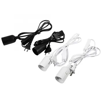 

1Pcs E27 Hanging Lamp Socket Pdndant Light Fixture Home Lamp Bulb Socket Holder Cord With Switch