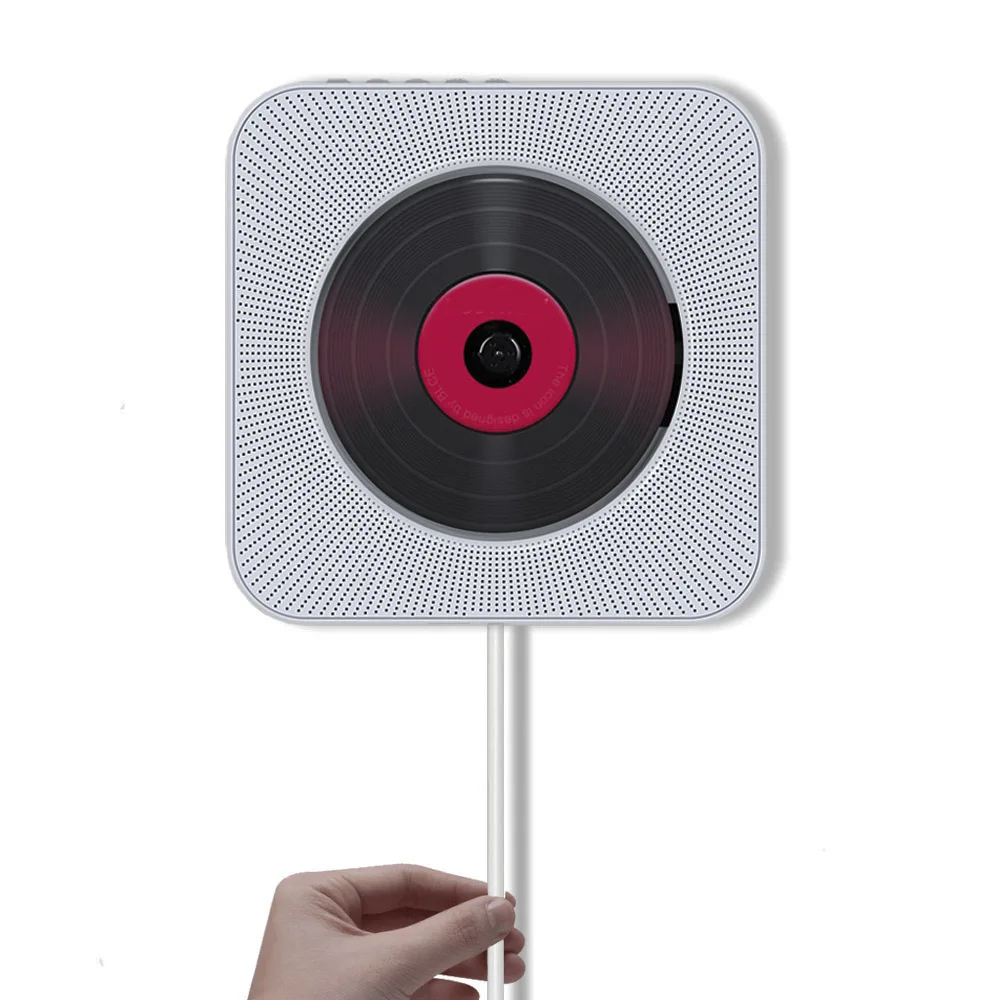 Настенный Bluetooth cd плеер выключатель с дистанционным управлением HiFi динамик USB
