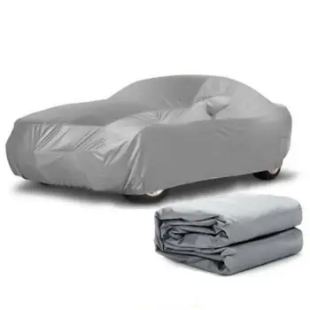 

Waterproof Car Vehicles Garage Full Cover Universal Dust Protective Sun Proof Large UV Resistant Auto Mobile Cover