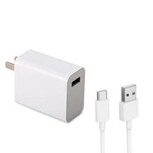 Xiaomi mi 9 mi 9 быстрое зарядное устройство QC 4,0 27 Вт адаптер быстрой зарядки type C кабель для Red mi Note 7 K20 pro mi 9 8 SE 6 A2 A1 MAX