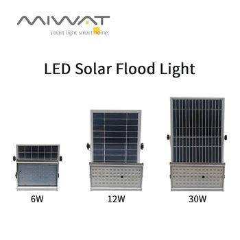 

MIWAT LED Flood Light 6W 12W 30W Solar Floodlight 220V Waterproof Radar induction Security Wall Light Outdoor Garden Lighting