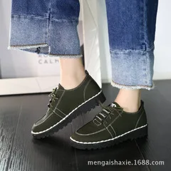 New Style Casual Board Shoes Elevator Women's Versatile Canvas Sports Korean-style Fashion STUDENT'S Shoes