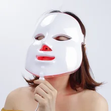 7 цветов фотонная фототерапия светодиодный светильник для лица Уход за кожей омоложение морщин удаление акне уход за лицом спа-инструмент 30