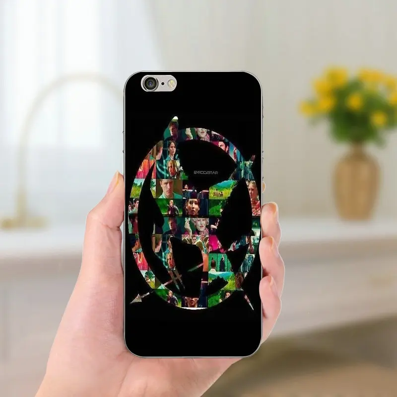 Логотип фильма «Голодные игры» для iphone 7, 6 S, 6, 8 Plus, 5, 5S, 5C, SE, X, XR, XS, 11 Pro, Max, 4 4S, тонкий мягкий телефон, подарки, аксессуары - Цвет: Picture 5