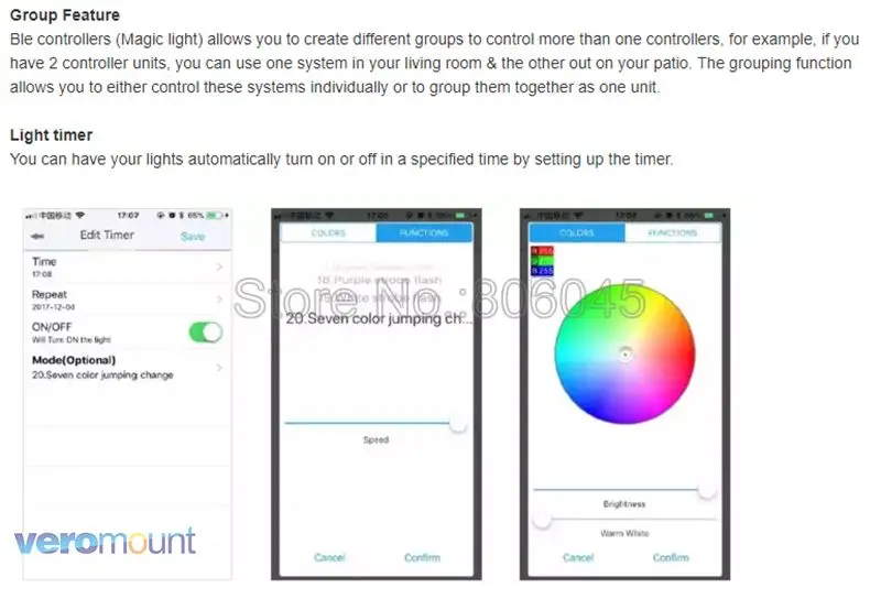 Magic Home Bluetooth Wifi RGB RGBW RGBWC Светодиодная лента для управления смартфоном приложение для управления РЧ/ИК-пультом Alexa Google Голосовое управление